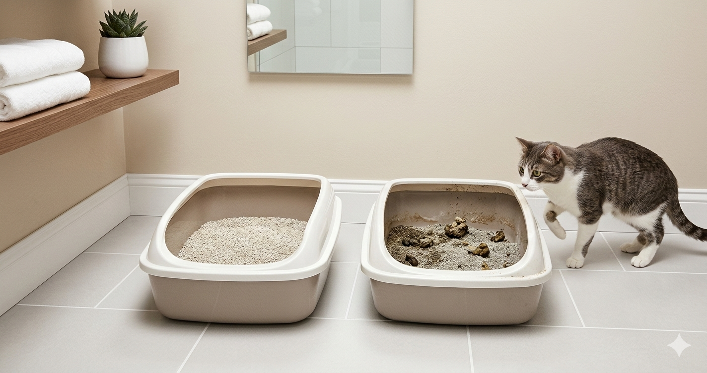 The Dirty Litter Box Risk: How Cleanliness Affects Cat Urinary Health